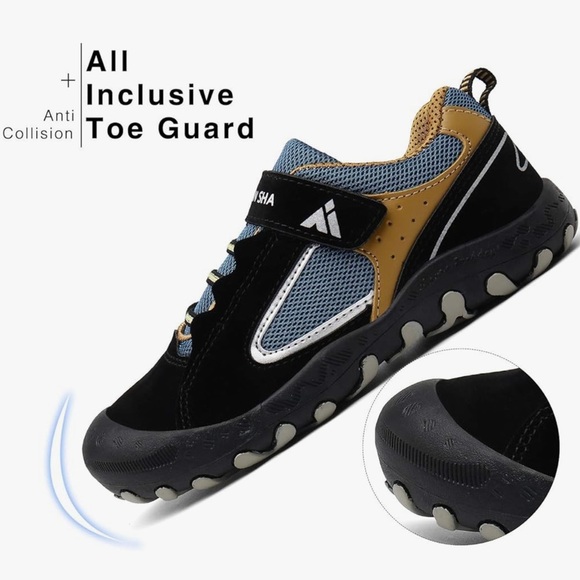 Mishansha Kids Hiking Trekking Outdoor Sneakers - Picture 13 of 14